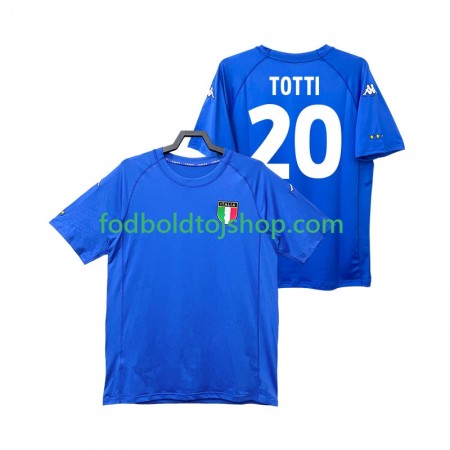 Italien Totti 20 2000 Retro Hjemme trøje S/S